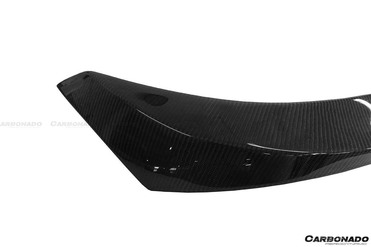 2011-2018 BMW 6 Series F06 Sedan/ F13 Coupe HM Style Carbon Fiber Trunk Spoiler - Carbonado Aero