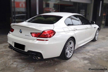 2011-2018 BMW 6 Series F06 Sedan/ F13 Coupe HM Style Carbon Fiber Trunk Spoiler - Carbonado Aero