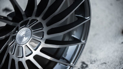 20" Road Force RFF3 Gunmetal Machine Face Tinted Clear 5x127 (Set of 4)
