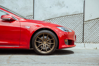 Aodhan AFF1 Matte Bronze - 20x9 +30 / 20x10.5 +35 5x120 (Staggered Set of 4)