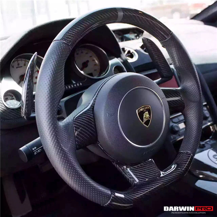 2004-2014 Lamborghini Gallardo Autoclave Carbon Fiber Shift Paddles - DarwinPRO Aerodynamics
