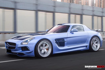 2010-2015 Mercedes Benz W197 SLS AMG BKSS Style Carbon Fiber Roof Scoop - DarwinPRO Aerodynamics