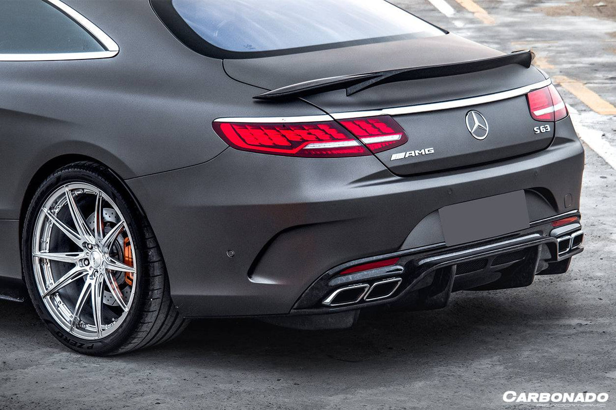 Coupe R/t 2014-2021 Mercedes Benz S63 S Class C217 Coupe RT Style Carbon Fiber T ...