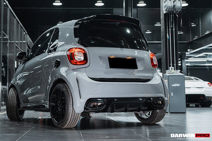 2016-2020 Smart Fortwo 453 BKSS Style Carbon Fiber Roof Spoiler - DarwinPRO Aerodynamics