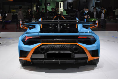 2021-UP Lamborghini Huracan STO Dry Carbon Fiber Rear Diffuser - Carbonado