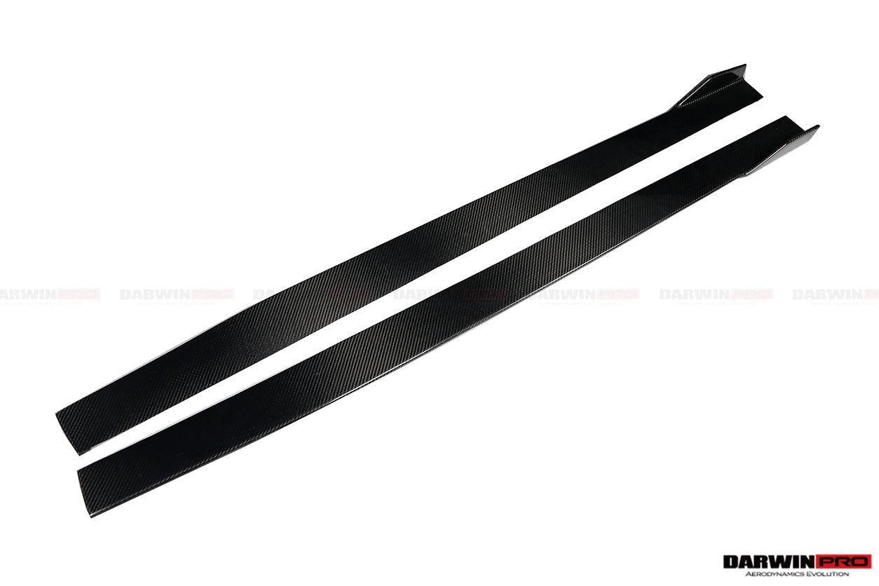2019-2022 Lamborghini Huracan EVO OD Style Dry Carbon Side Skirts - DarwinPRO Aerodynamics