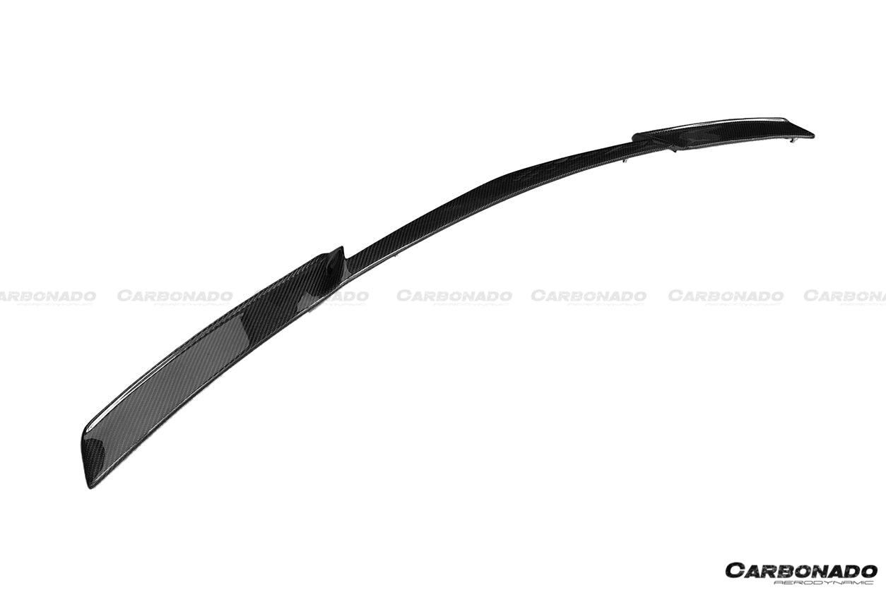 2013-2019 Corvette C7 Z51 Z06 Grandsport AR Style Carbon Fiber Trunk Spoiler - Carbonado