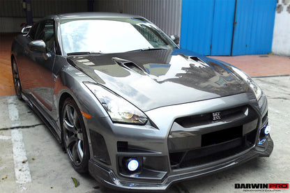 2008-2016 Nissan GTR R35 CBA/DBA BSE Style Carbon Fiber Hood - DarwinPRO Aerodynamics