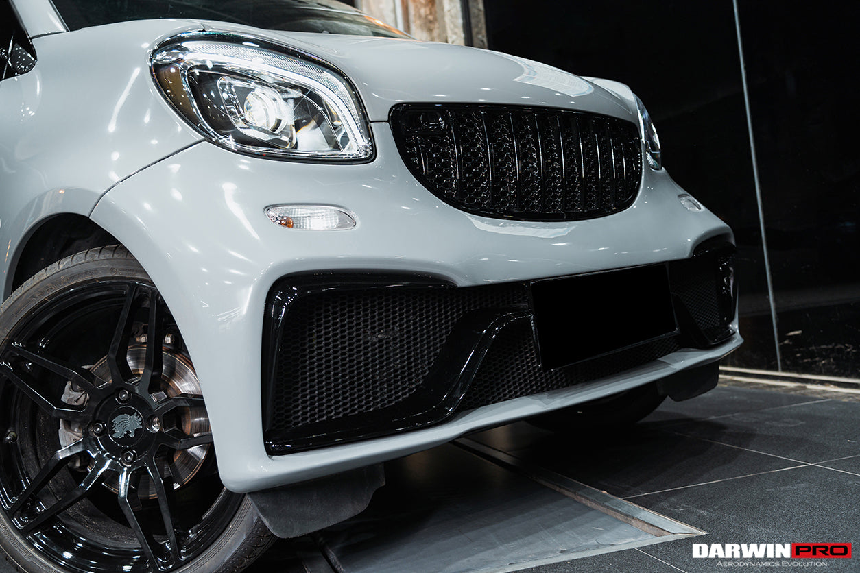 2016-2020 Smart Fortwo 453 BKSS Style Front Bumper - DarwinPRO Aerodynamics