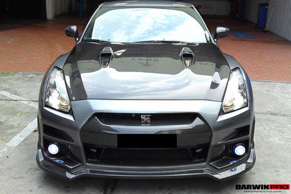 2008-2016 Nissan GTR R35 CBA/DBA BSE Style Carbon Fiber Hood - DarwinPRO Aerodynamics