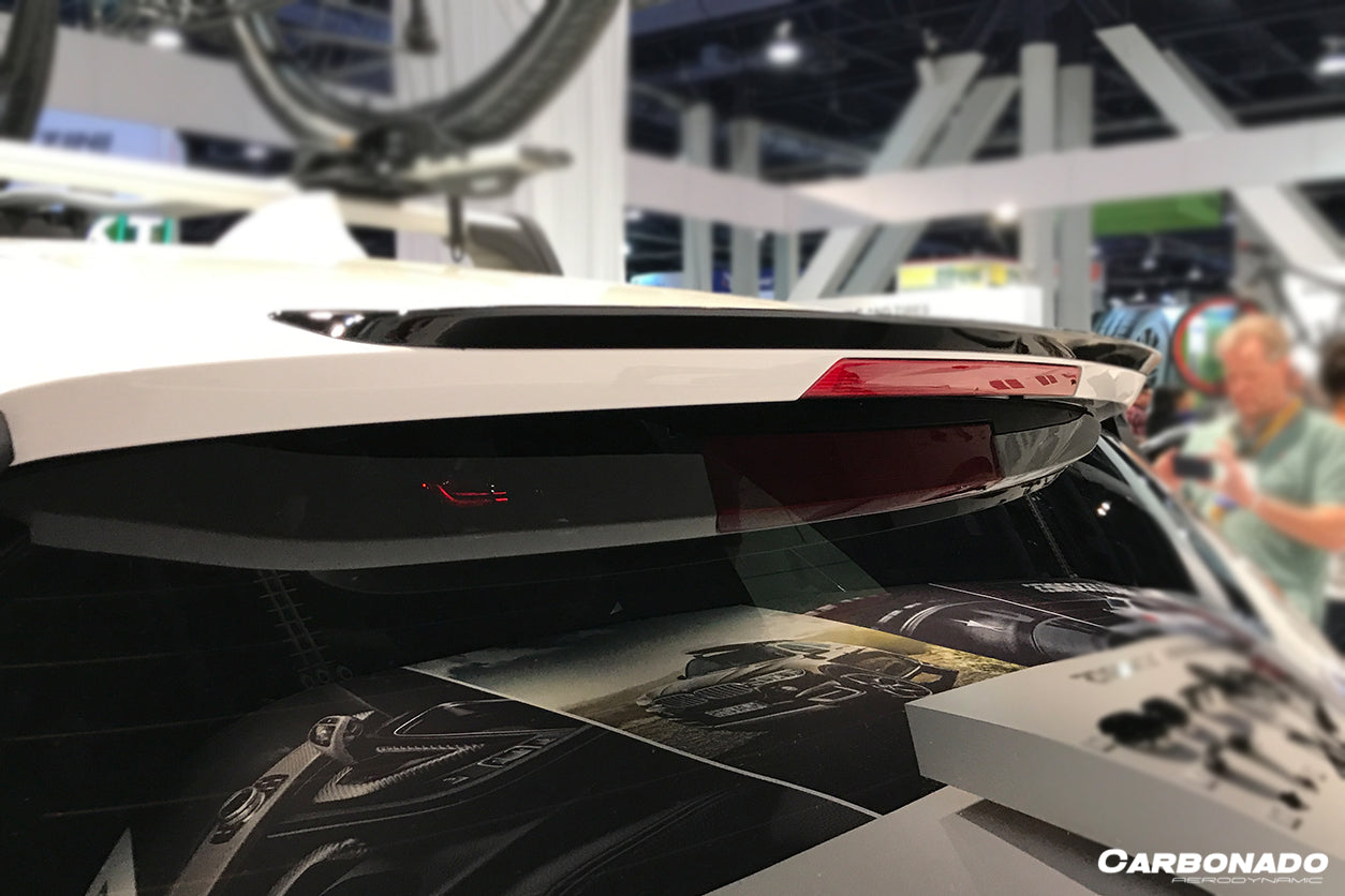 2014-2018 BMW X5/X5M F15 MP Style Carbon Fiber Roof Spoiler - Carbonado