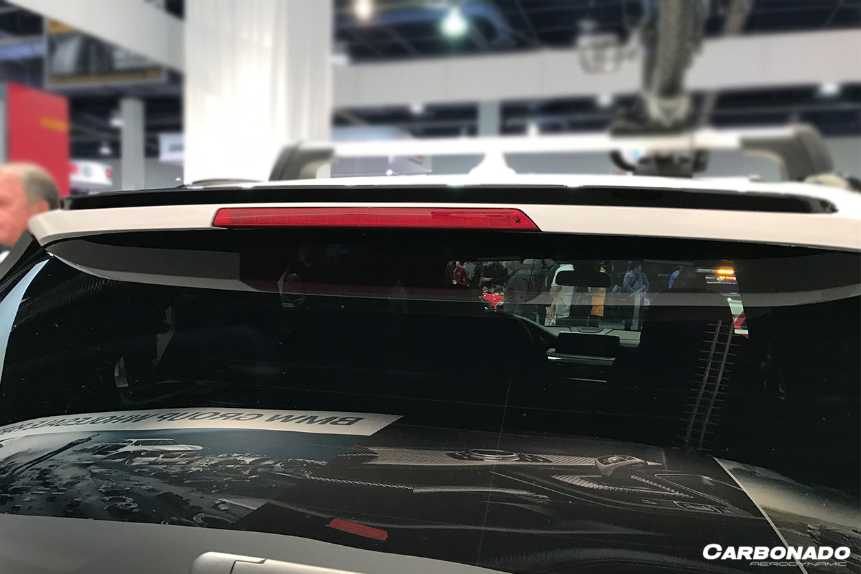 2014-2018 BMW X5 F15 MP Style Carbon Fiber Roof Spoiler - Carbonado