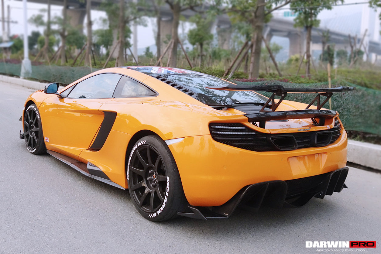2011-2017 McLaren 650s/12C BKSS Style Trunk Spoiler - DarwinPRO Aerodynamics