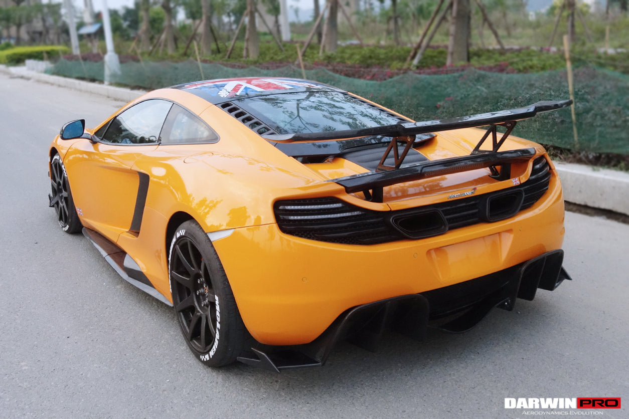 2011-2017 McLaren 650s/12C BKSS Style Trunk Spoiler - DarwinPRO Aerodynamics