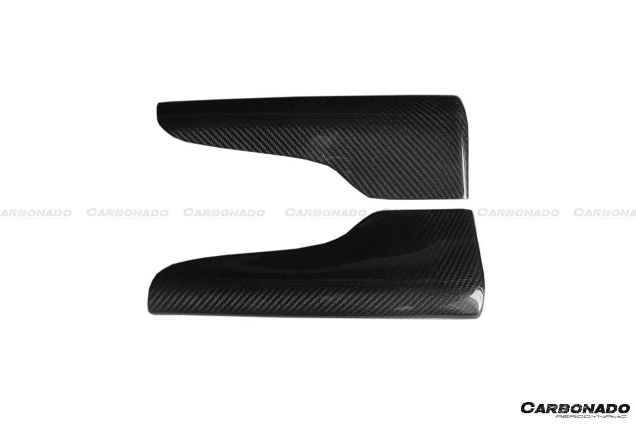 2003-2006 Mitsubishi Evolution 7/8/9 RX Style Carbon Fiber Spliter - Carbonado Aero