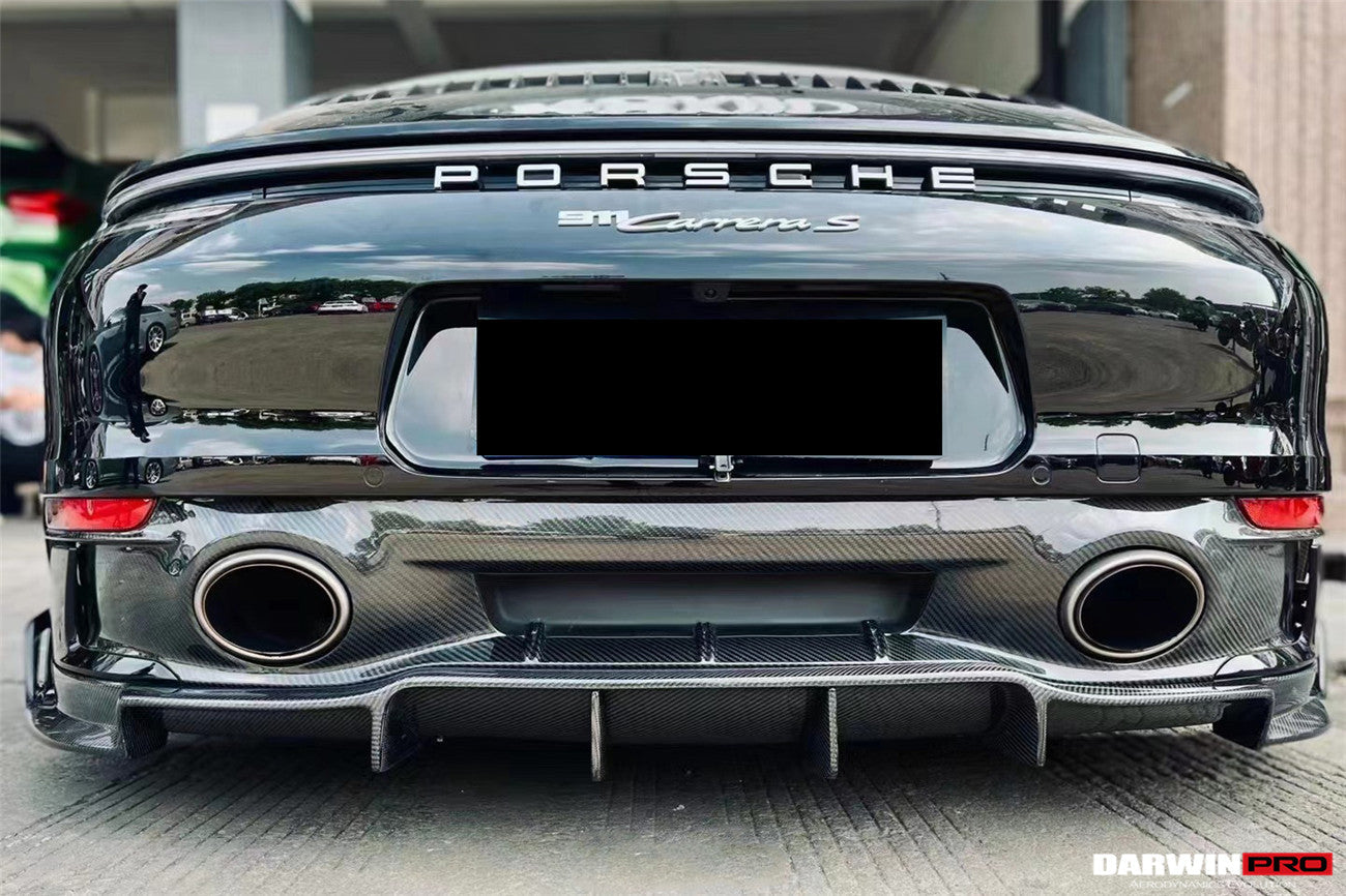 2019-2023 Porsche 911 992 Carrera/Targa S/4/4S/GTS SD-Sport Design Rear Lip (Dont Fit Normal Bumper) - DarwinPRO Aerodynamics