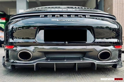 2019-2023 Porsche 911 992 Carrera/Targa S/4/4S/GTS SD-Sport Design Rear Lip (Dont Fit Normal Bumper) - DarwinPRO Aerodynamics