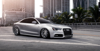 22" Rohana RFC10 Machine Silver w/ Chrome Lip 5x108 ( Square Setup ) ( Set of 4 )