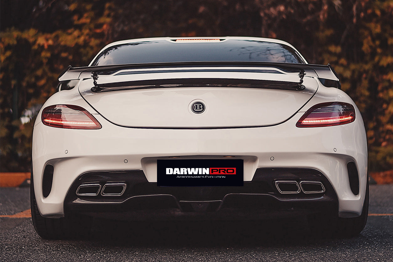 2010-2015 Mercedes Benz W197 SLS AMG BKSS Style Rear Bumper - DarwinPRO Aerodynamics