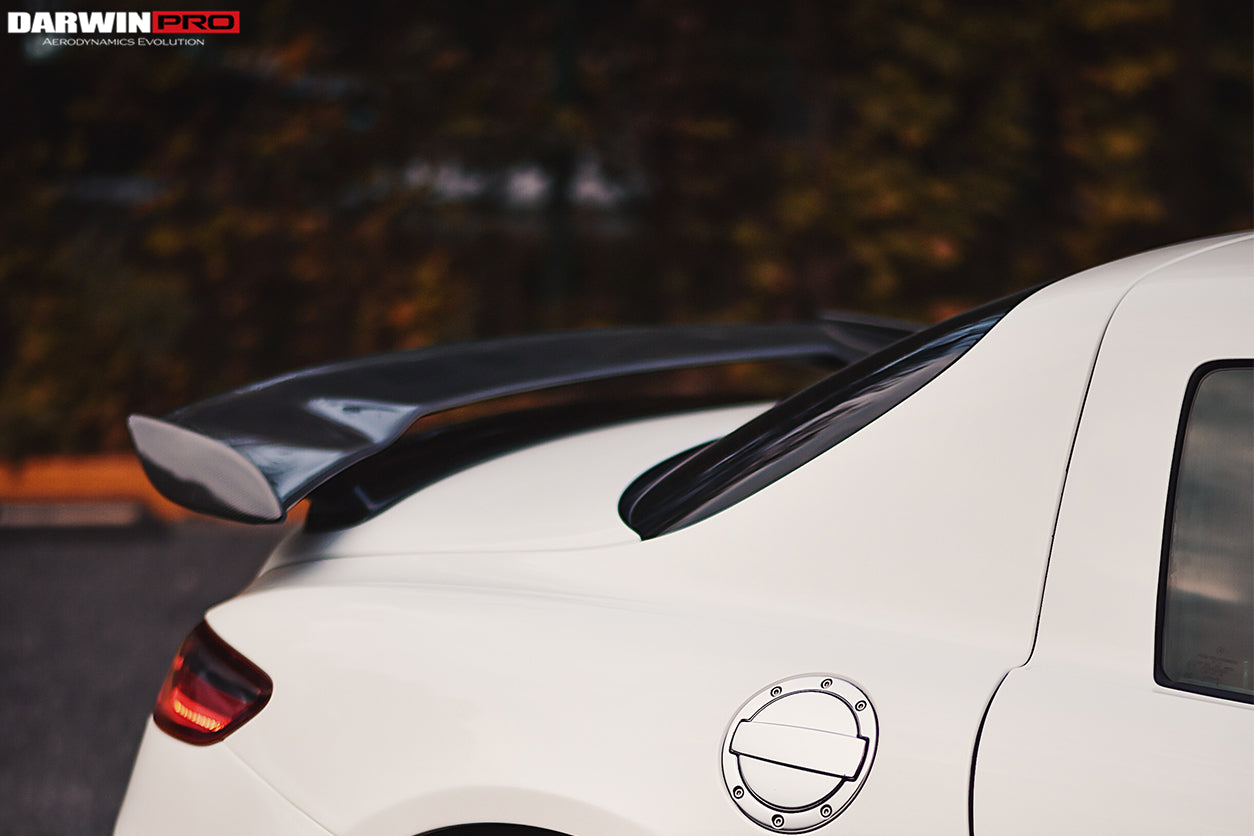 2010-2015 Mercedes Benz W197 SLS AMG BKSS Style Carbon Fiber Trunk Spoiler - DarwinPRO Aerodynamics