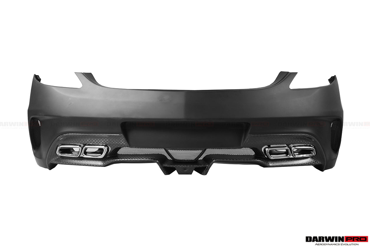 2010-2015 Mercedes Benz W197 SLS AMG BKSS Style Rear Bumper - DarwinPRO Aerodynamics