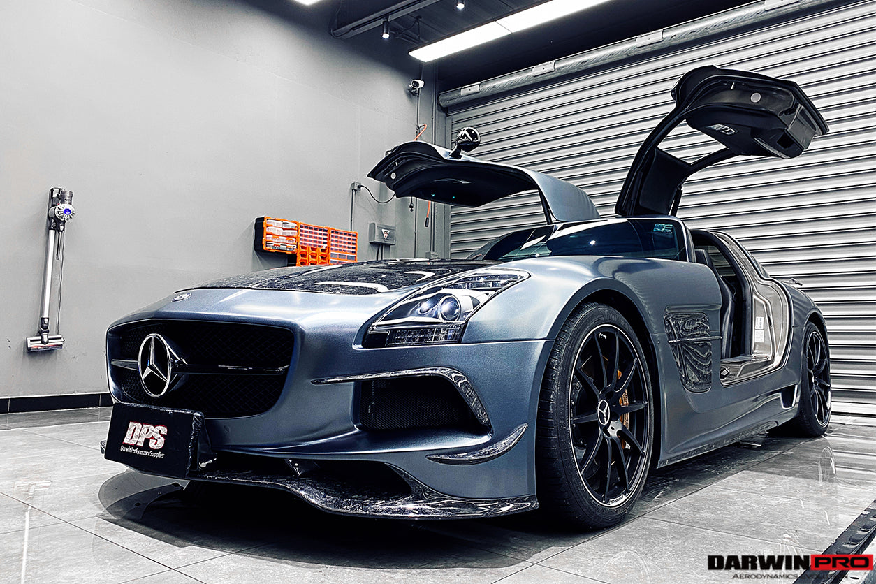 2010-2015 Mercedes Benz W197 SLS AMG BKSS Style Side Skirts & Fender - DarwinPRO Aerodynamics
