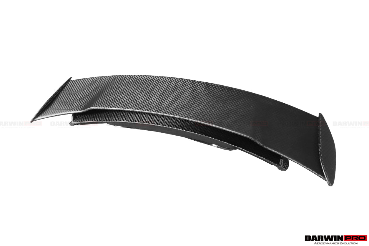 2010-2015 Mercedes Benz W197 SLS AMG BKSS Style Carbon Fiber Trunk Spoiler - DarwinPRO Aerodynamics