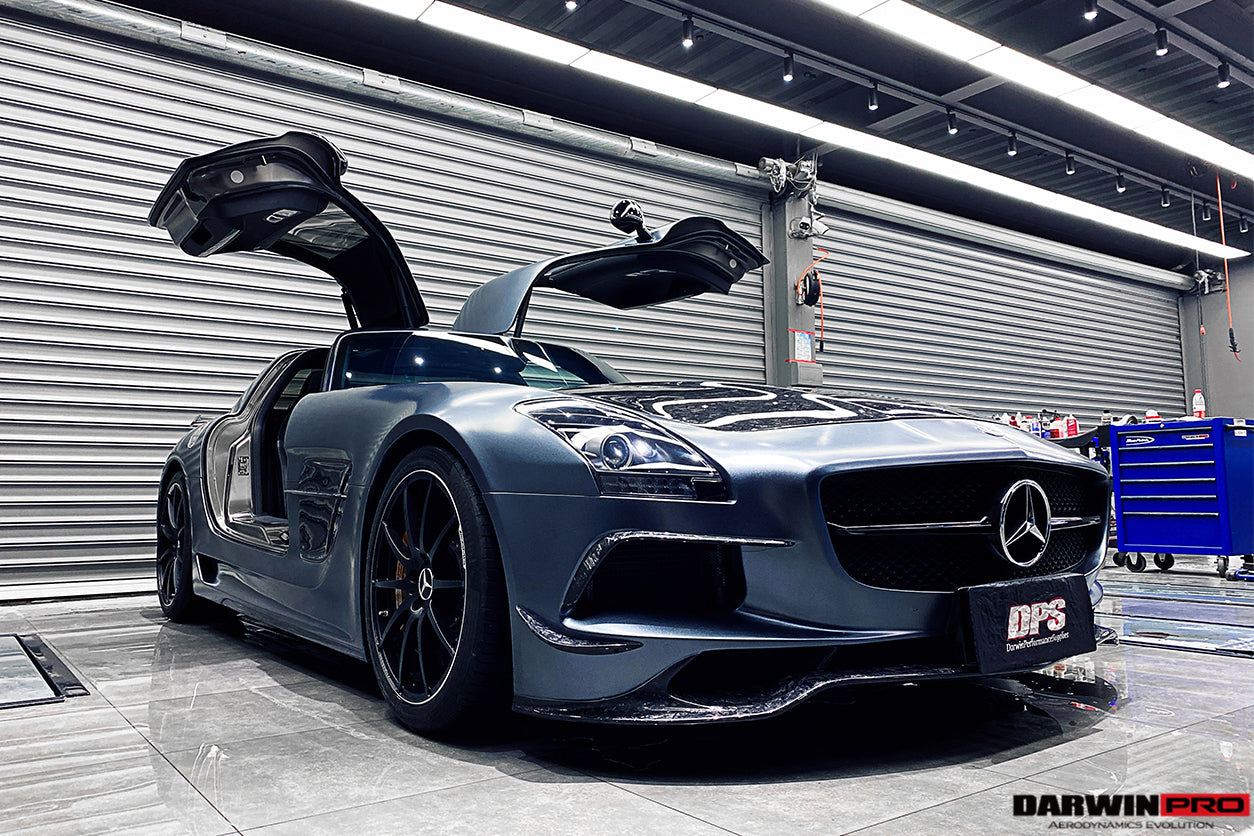 2010-2015 Mercedes Benz W197 SLS AMG BKSS Style Side Skirts & Fender - DarwinPRO Aerodynamics