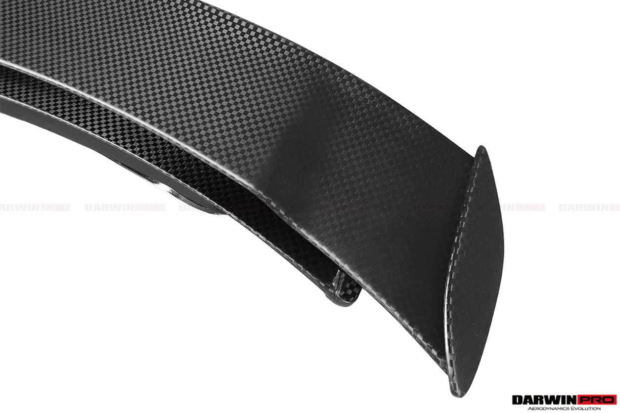2010-2015 Mercedes Benz W197 SLS AMG BKSS Style Carbon Fiber Trunk Spoiler - DarwinPRO Aerodynamics