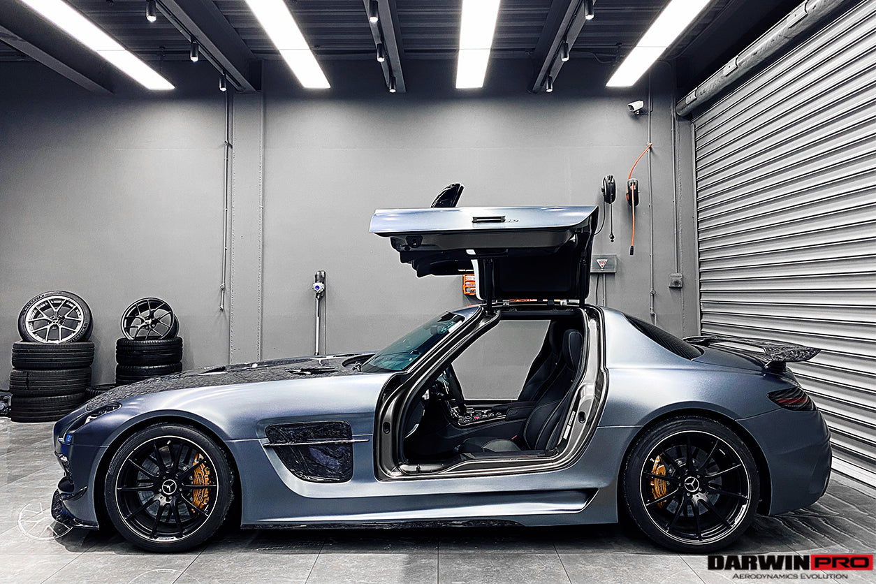 2010-2015 Mercedes Benz W197 SLS AMG BKSS Style Side Skirts & Fender - DarwinPRO Aerodynamics