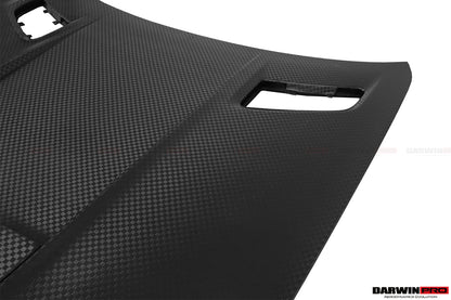2010-2015 Mercedes Benz W197 SLS AMG BKSS Style Carbon Fiber Hood - DarwinPRO Aerodynamics