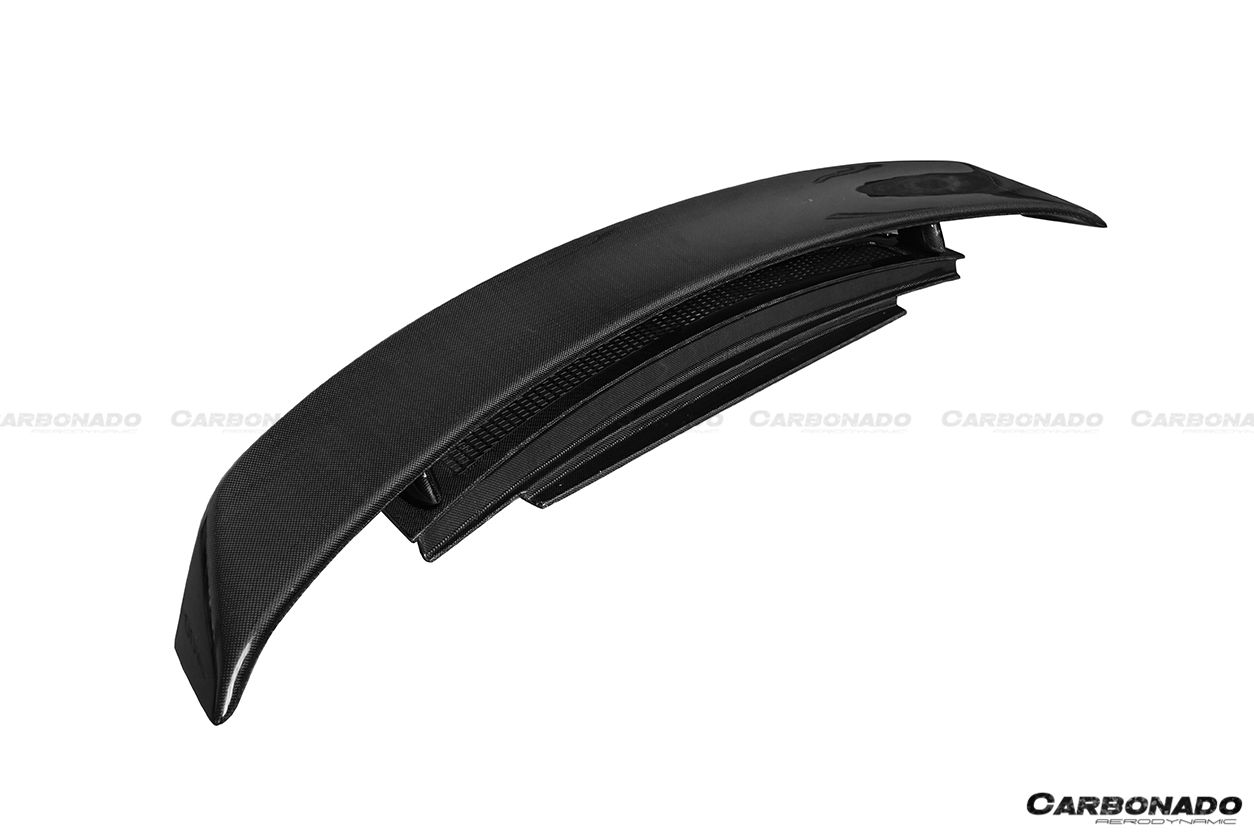 2010-2015 Audi R8 Spyder GT Carbon Fiber Trunk Spoiler - Carbonado Aero
