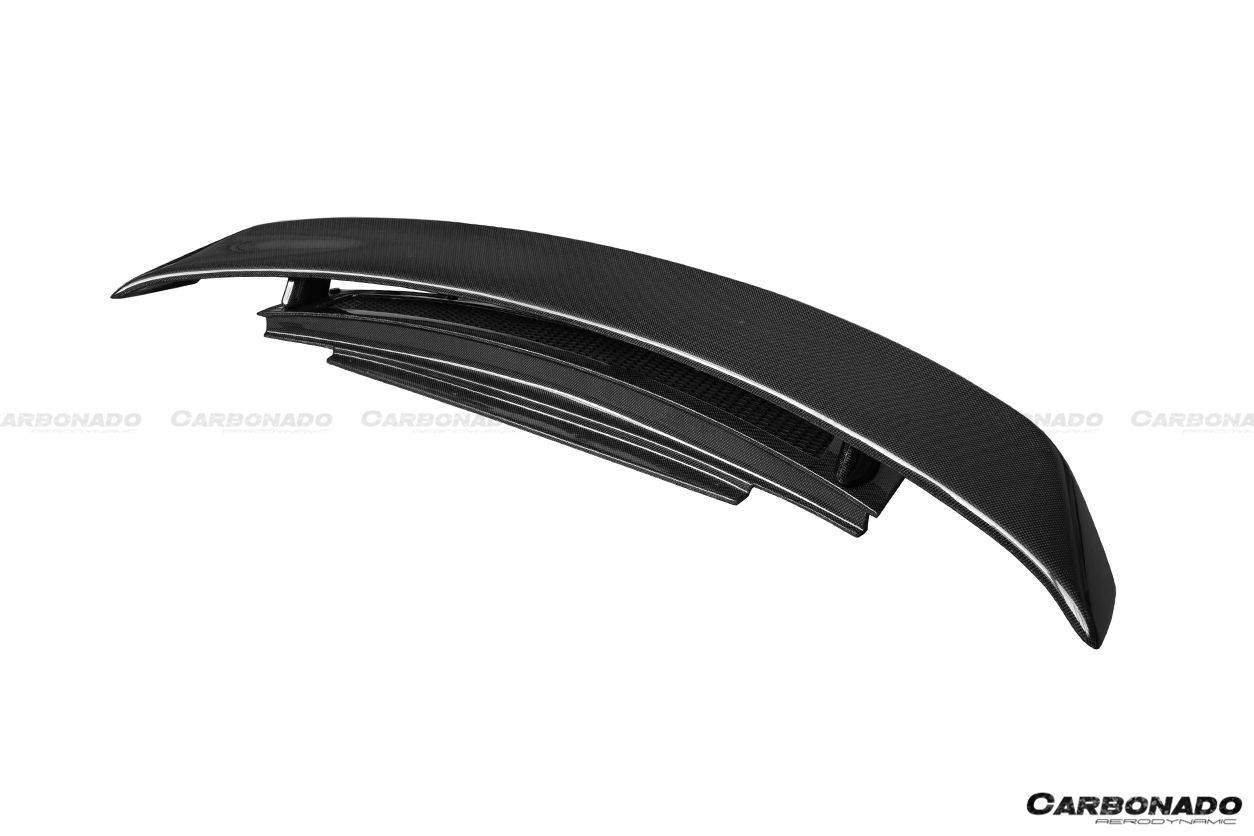 2010-2015 Audi R8 Spyder GT Carbon Fiber Trunk Spoiler - Carbonado Aero