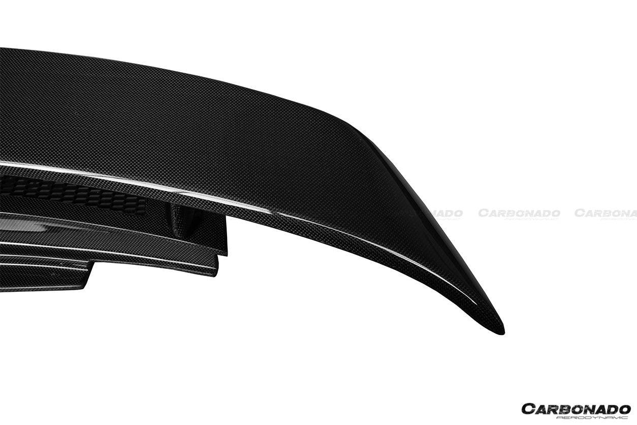 2010-2015 Audi R8 Spyder GT Carbon Fiber Trunk Spoiler - Carbonado Aero