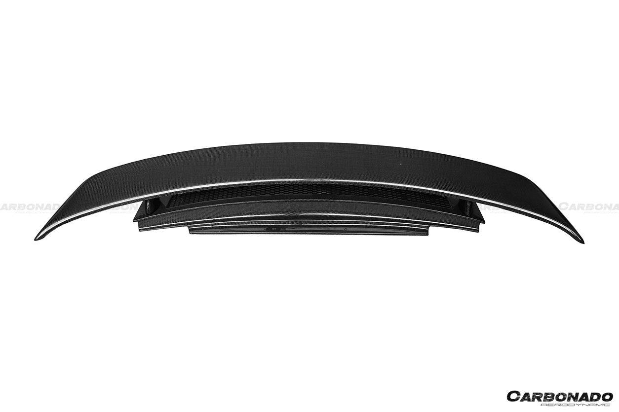 2010-2015 Audi R8 Spyder GT Carbon Fiber Trunk Spoiler - Carbonado Aero