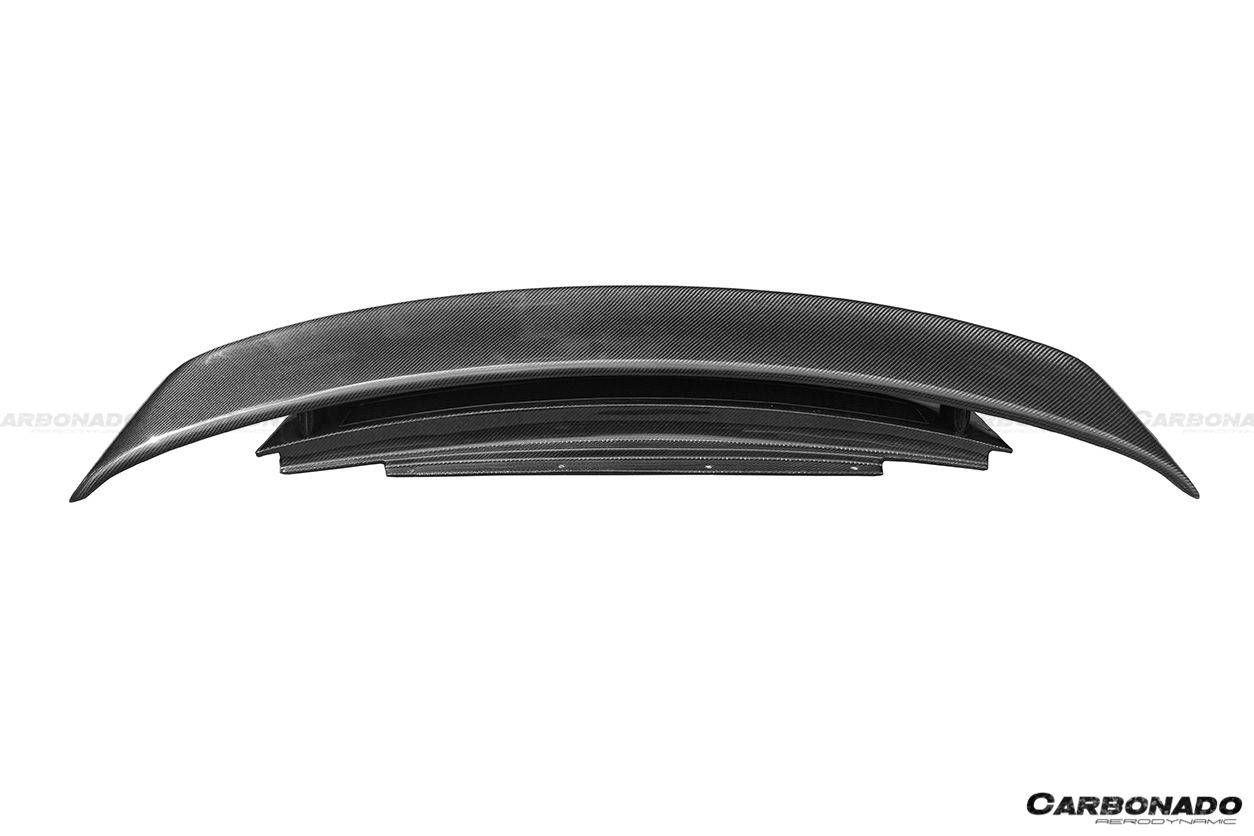 2010-2015 Audi R8 Spyder GT Carbon Fiber Trunk Spoiler - Carbonado Aero