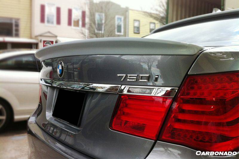 2009-2015 BMW 7 Series F01 ASC Style Carbon Fiber Turnk Spoiler - Carbonado Aero