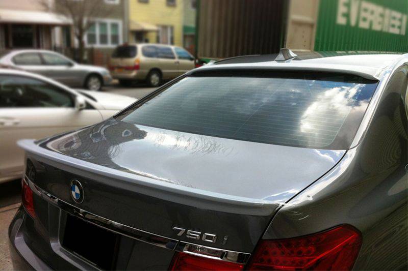 2009-2015 BMW 7 Series F01 ASC Style Carbon Fiber Turnk Spoiler - Carbonado Aero