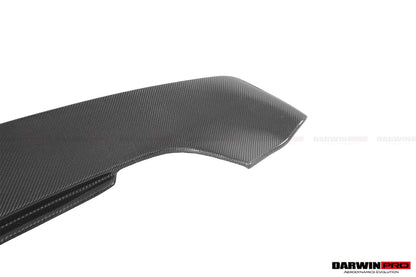 2010-2015 Ferrari 458 Spider BKSS Style Partial Carbon Fiber Rear Bumper And Carbon Fiber Trunk W/ Tail Light Cover - DarwinPRO Aerodynamics