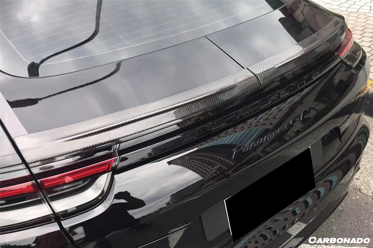 2017-2023 Porsche Panamera 971-1/971-2 OD Style Trunk Spoiler - Carbonado