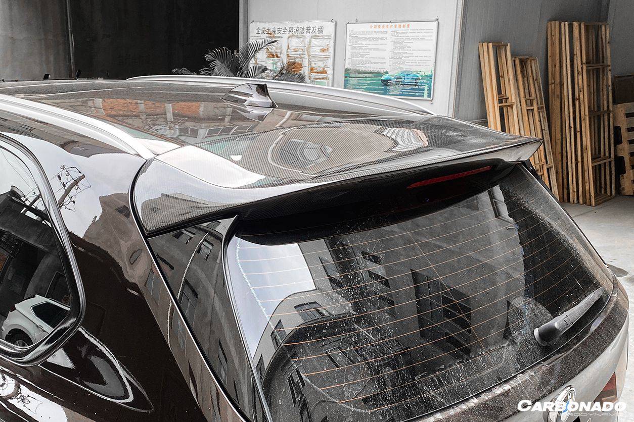 2014-2018 BMW X5 F15 VS Style Carbon Fiber Roof Spoiler - Carbonado Aero