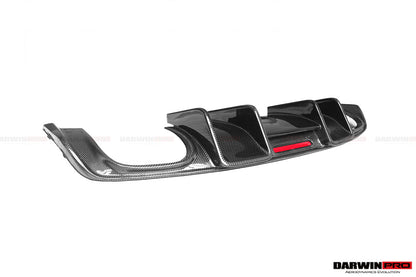 2013-2016 Audi S3/ A3 Sline Sedan BKSS Style Rear Diffuser - DarwinPRO Aerodynamics