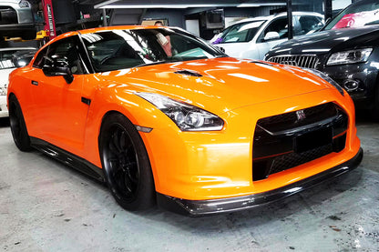 2008-2011 Nissan GTR R35 CBA ZEL Style Carbon Fiber Front Lip - DarwinPRO Aerodynamics