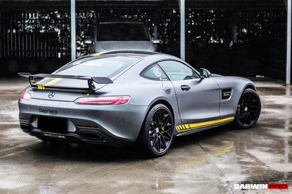 2015-2018 Mercedes Benz AMG GT/GTS Carbon Fiber Side Skirts Splitters - DarwinPRO Aerodynamics