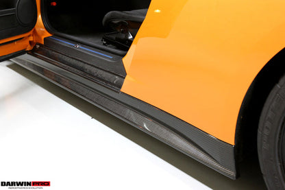2008-2022 Nissan GTR R35 CBA/DBA ZEL Style Carbon Fiber Side Skirts - DarwinPRO Aerodynamics