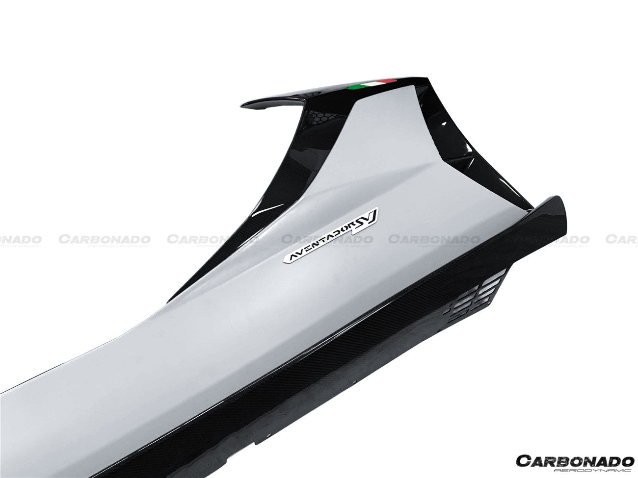 2011-2021 Lamborghini Aventador LP700 LP740 LP750 Coupe/Roadster SVJ Style Part Dry Carbon Fiber Side Skirts - Carbonado