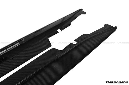 2013-2019 Corvette Z06 Grandsport AR Style Carbon Fiber Side Skirts - Carbonado