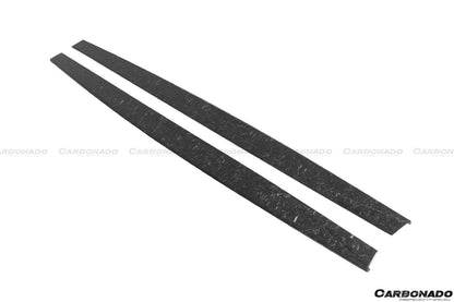 2014-2020 BMW  M4 F82 F80 M3  MP Style Carbon Fiber Side Skirts Under Board - Carbonado Aero