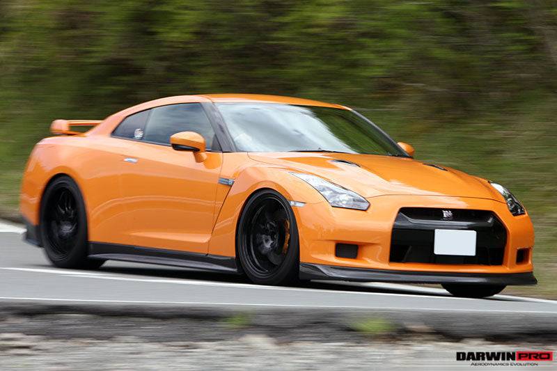 2008-2022 Nissan GTR R35 CBA/DBA ZEL Style Carbon Fiber Side Skirts - DarwinPRO Aerodynamics