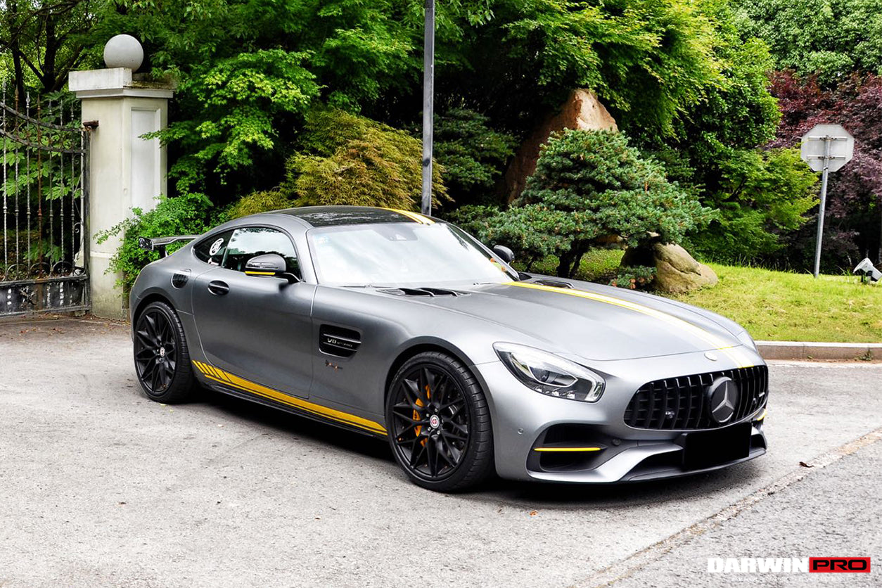 2015-2018 Mercedes Benz AMG GT/GTS Carbon Fiber Side Skirts Splitters - DarwinPRO Aerodynamics